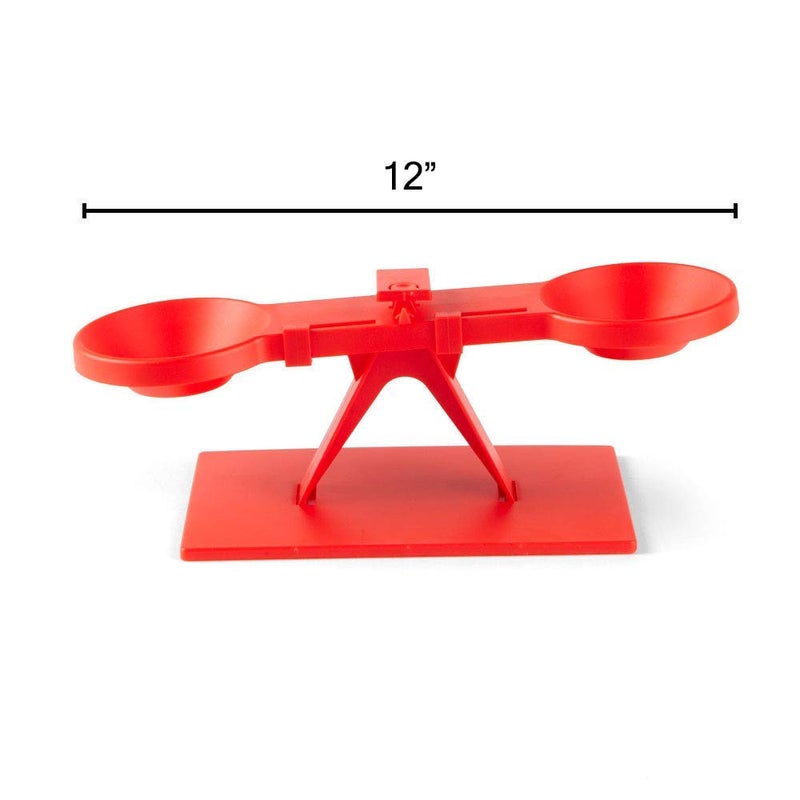 hand2mind hand2mind Student Balance Plastic Fulcrum Scale to Teach Mass  Measurement Basic Economical Balance Scale for Kids - Image 4