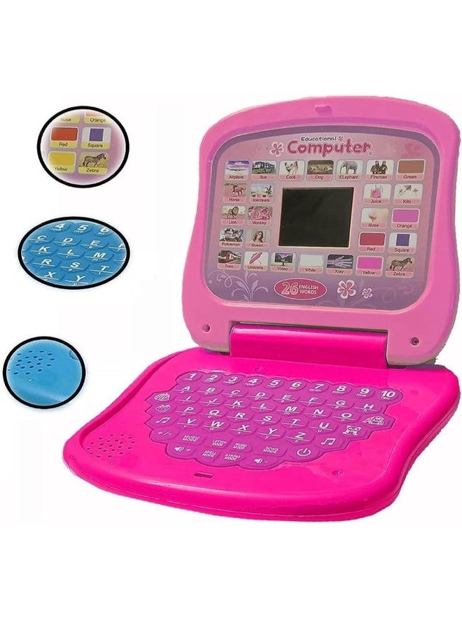 Blinkids Laptop Computer Toy for 2 3-6 Years Kids Activity | Learning Electronics Number & Alphabets with Sound and Fun Game activites. Best Gift for Kids Birthday. - Image 3
