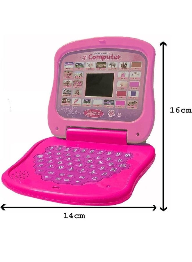 Blinkids Laptop Computer Toy for 2 3-6 Years Kids Activity | Learning Electronics Number & Alphabets with Sound and Fun Game activites. Best Gift for Kids Birthday. - Image 2