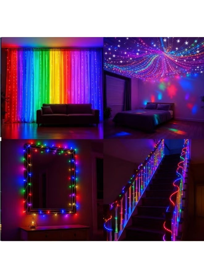 Trendiva LED String Light Multicolour 100M - Image 4