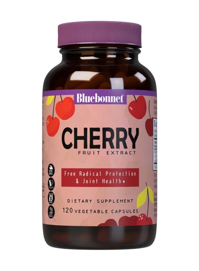 Bluebonnet Super Fruit Cherry Fruit Extract Supplement, 120 Count - Image 1