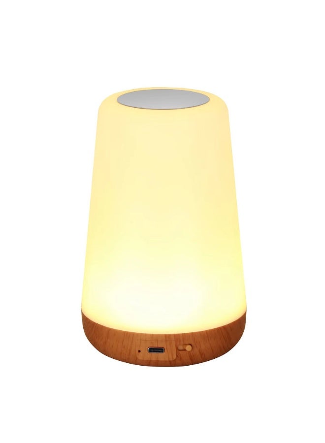 LED مصباح جنب السرير الليل ضوء اللمس والتحكم عن بعد سطح الطاولة القابل للتخفيف 13 ألوان تغيير 5 سطوع قابل للتعديل قابل للشحن مصباح محمول للأطفال الأطفال غرفة النوم غرفة المعيشة التخييم في الهواء الطلق - Image 2