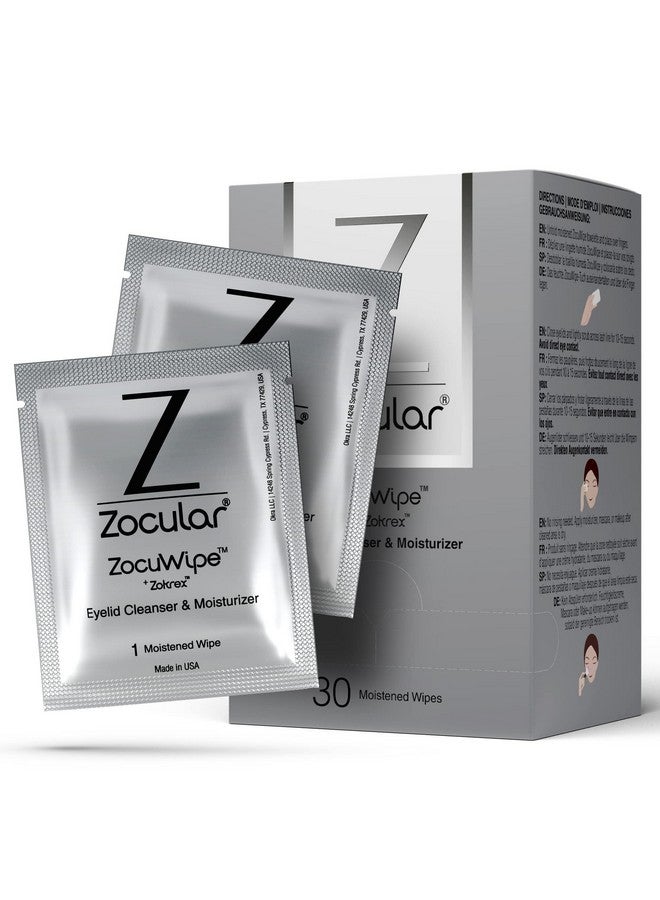 Zocular Zocufoam Eyelid Cleanser And Zocuwipe Eyelid Wipes Bundle Eye Care For Dry And Irritated Eyes 30 Ct - Image 3