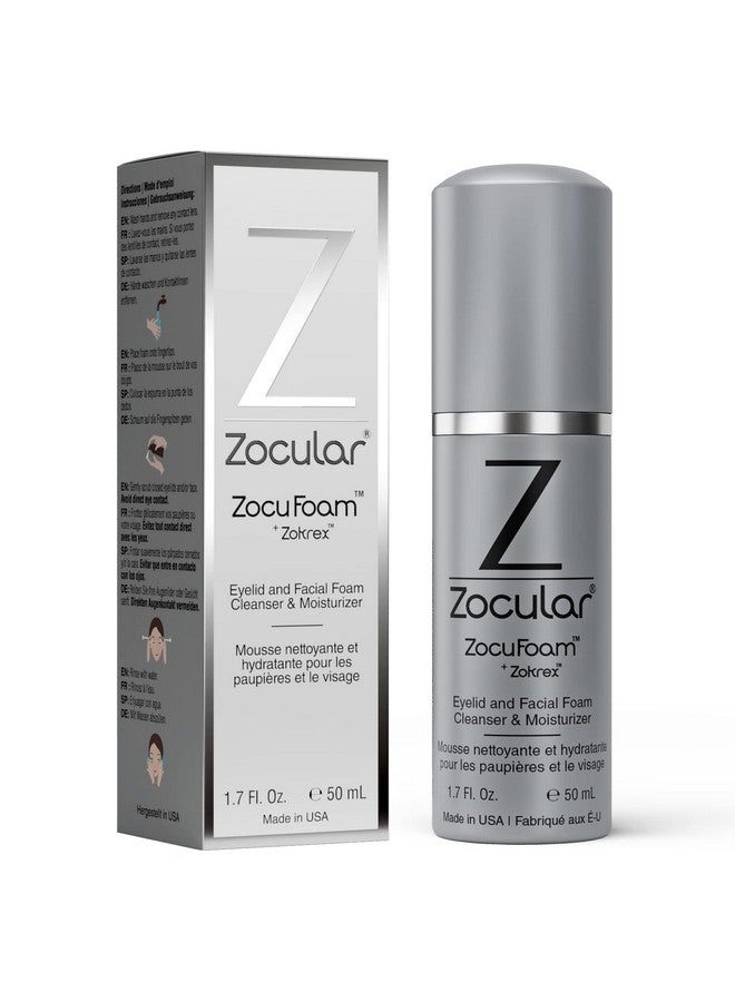 Zocular Zocufoam Eyelid Cleanser And Zocuwipe Eyelid Wipes Bundle Eye Care For Dry And Irritated Eyes 30 Ct - Image 2