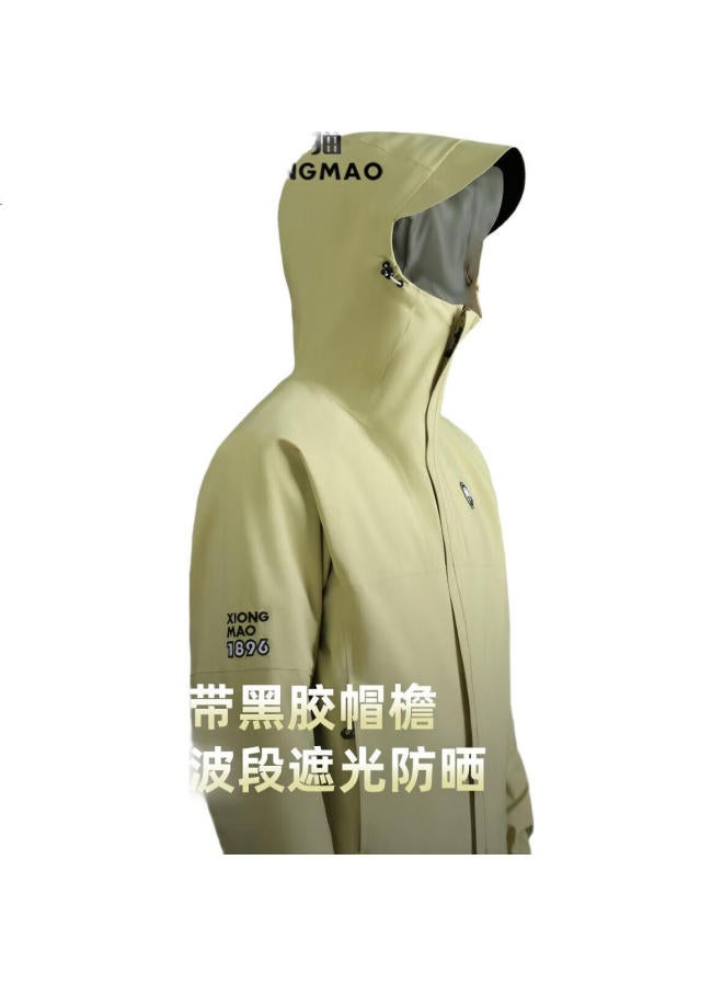 Panda Camel Series Outdoor Assault Jacket Men And Women Single-Layer Storm-Proof Mountaineering Jacket Outerwear 6169B M - Image 2