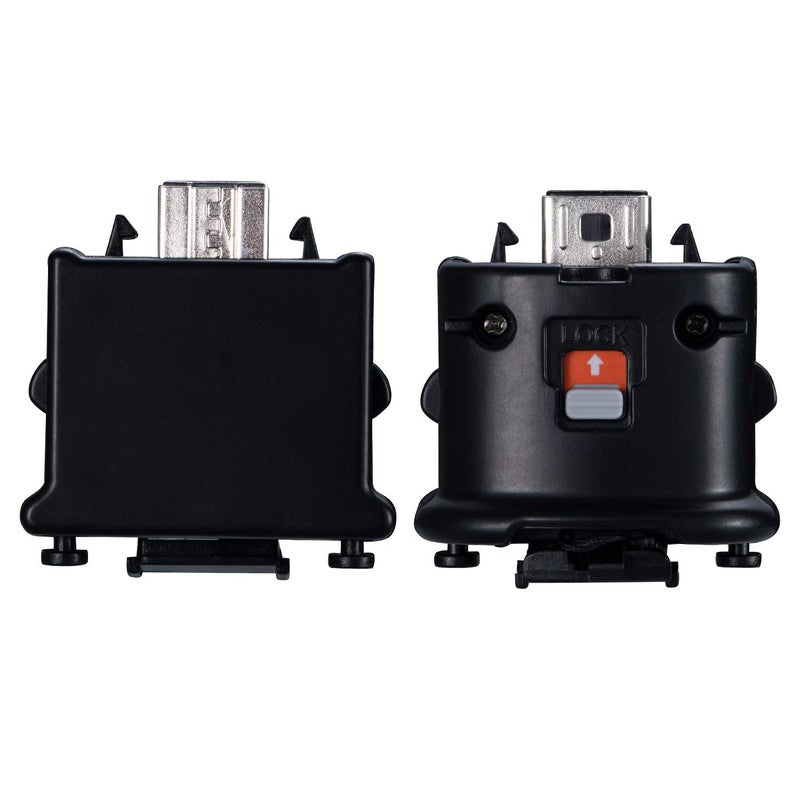 N.C Motion Plus Adapter Replacement for Wii Motion Plus Adapter-Sensor Accelerator and wii Remote Controller compatible (Black 1 Pcs) - Image 2