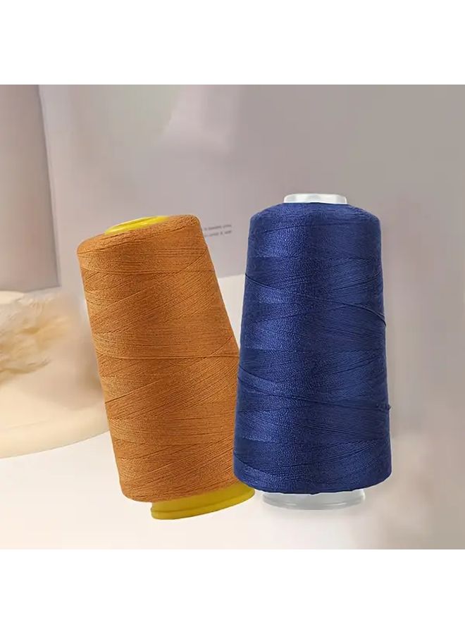 Blue Polyester Sewing Thread 9000 Ft Per Piece Durable 402 Stitch For Home And Machine Sewing Crafts - Image 5