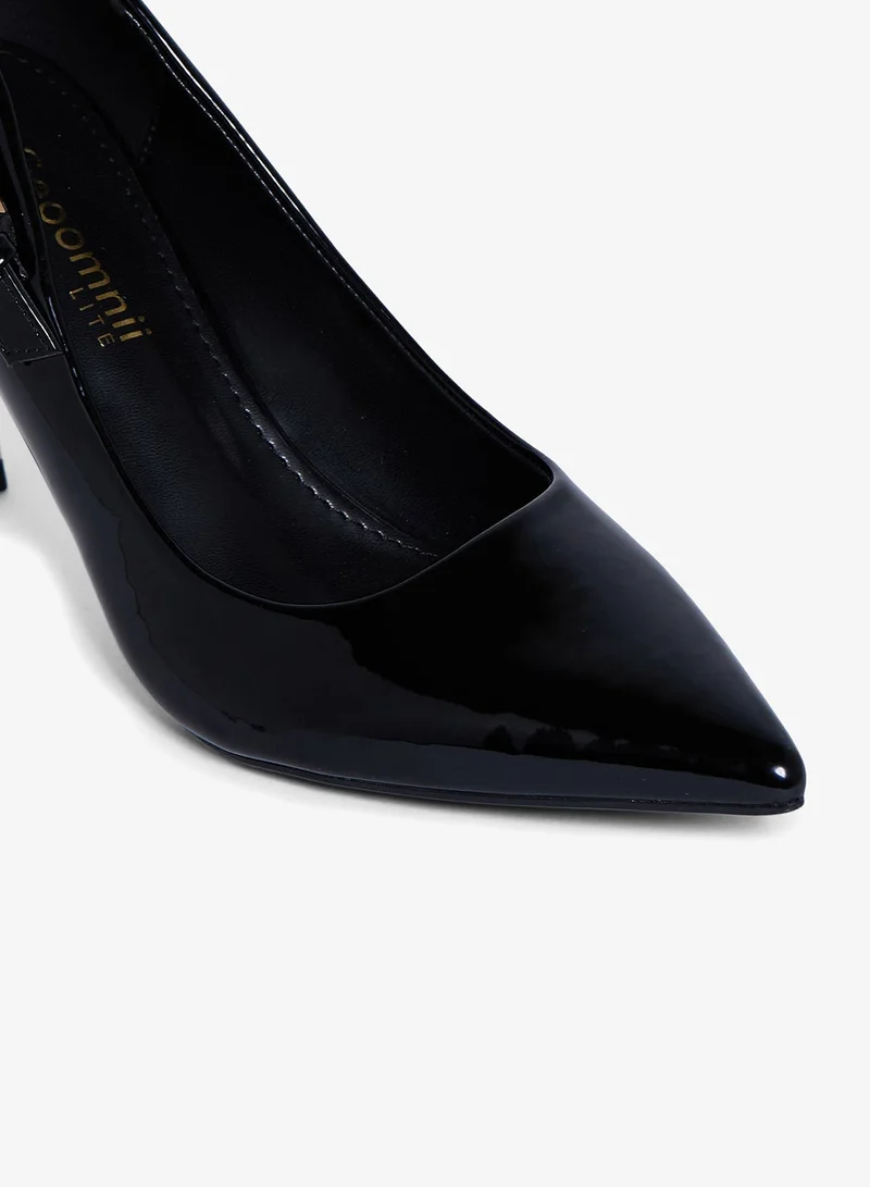 Geoomnii BLACK Geoomnii High Heel Pumps for Women – Elegant Pointed-Toe Stilettos for Office, Party, Wedding & Formal Wear for Women | Best Price UAE