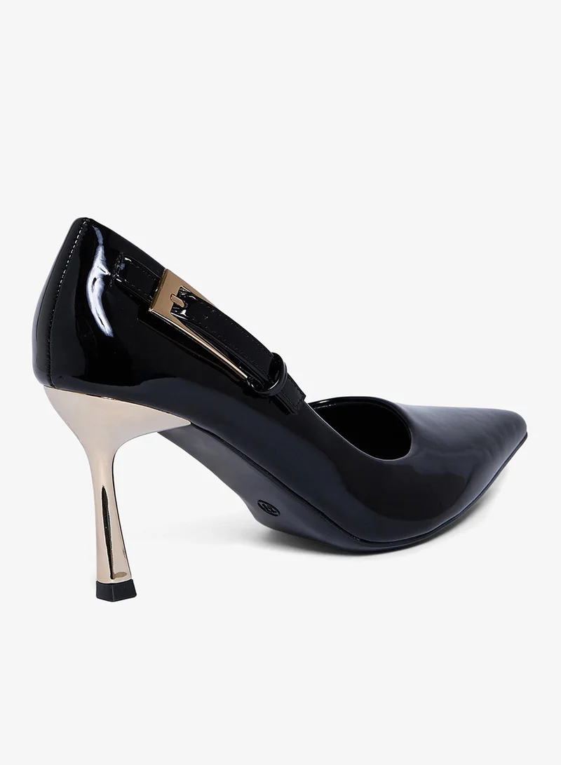 Geoomnii BLACK Geoomnii High Heel Pumps for Women – Elegant Pointed-Toe Stilettos for Office, Party, Wedding & Formal Wear for Women | Best Price UAE