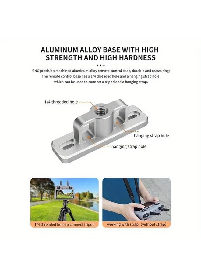 Black Bike Clip Mount Holder For DJI Mini 3 4 Pro Air 3 Heavy Duty Adjustable Angle - Image 4