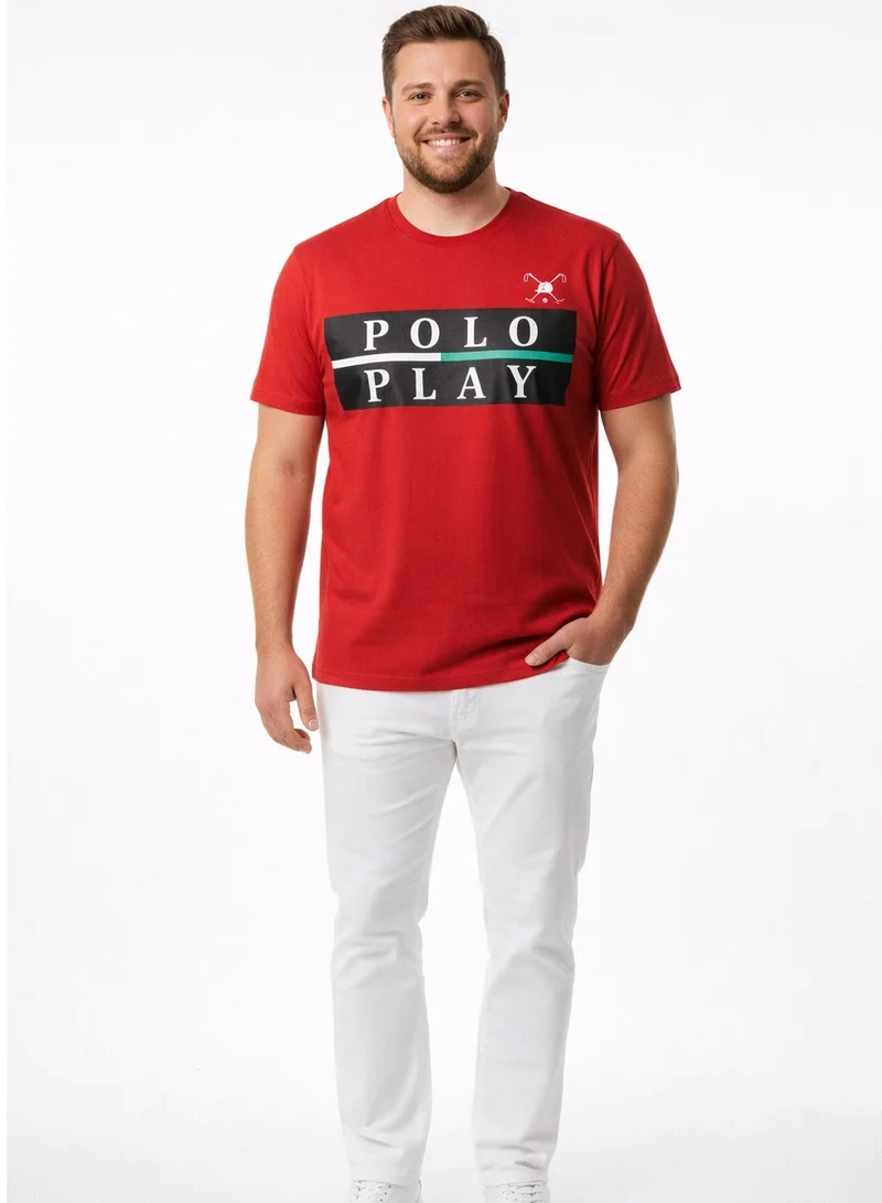 Polo Play  Men’s Graphic T-Shirt-2 pack for Men | Best Price UAE