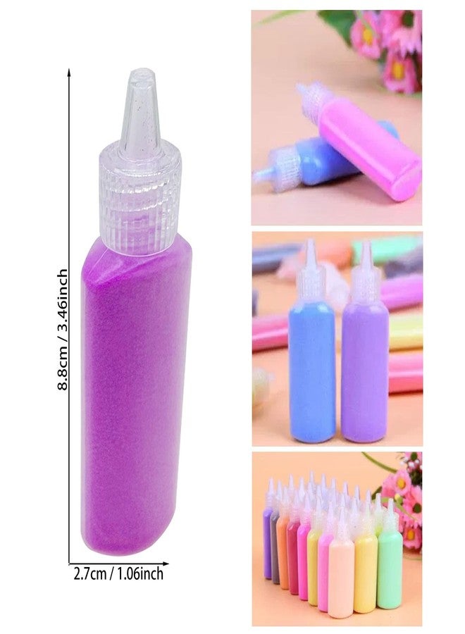 Yayatty 16 Color Art Sand Kit, Sand Art Bottles, Colored Sand Bottles, Sand Arts and Crafts Kit for DIY Drawing, Painting and Crafts - Image 5