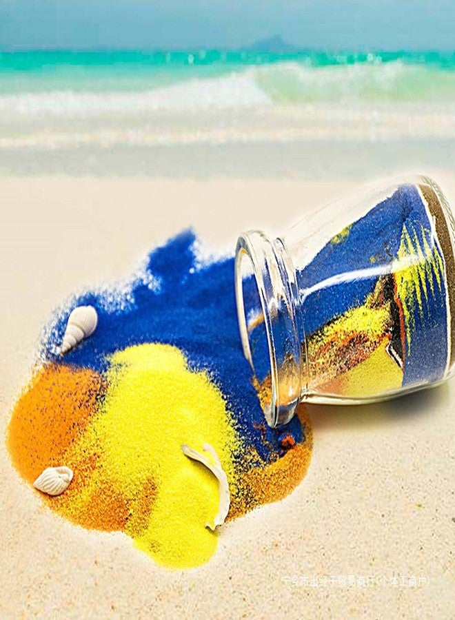 Yayatty 16 Color Art Sand Kit, Sand Art Bottles, Colored Sand Bottles, Sand Arts and Crafts Kit for DIY Drawing, Painting and Crafts - Image 4