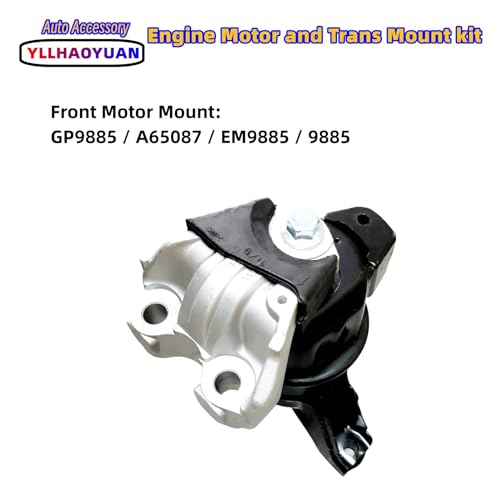 Yllhaoyuan Engine Motor & Transmission Mount 3Pcs Compatible with 2012-2015 Civic Coupe/ Sedan AUTO 1.8L Replacement A65048 A65021 A65087 - Image 4