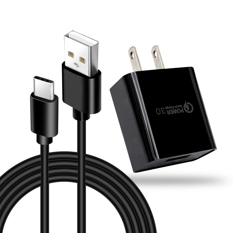 QCCQY 10FT Charger for Motorola G Power 5G,G Stylus 5G 2025/2026/2024/2022,Razr/Razr+ 2023,Mote Edge 2022, Moto Z4/Z3/Z2/Z,G Play,G Pure,One 5G Phone USB C Charging Cable Cord Replacement - Image 1