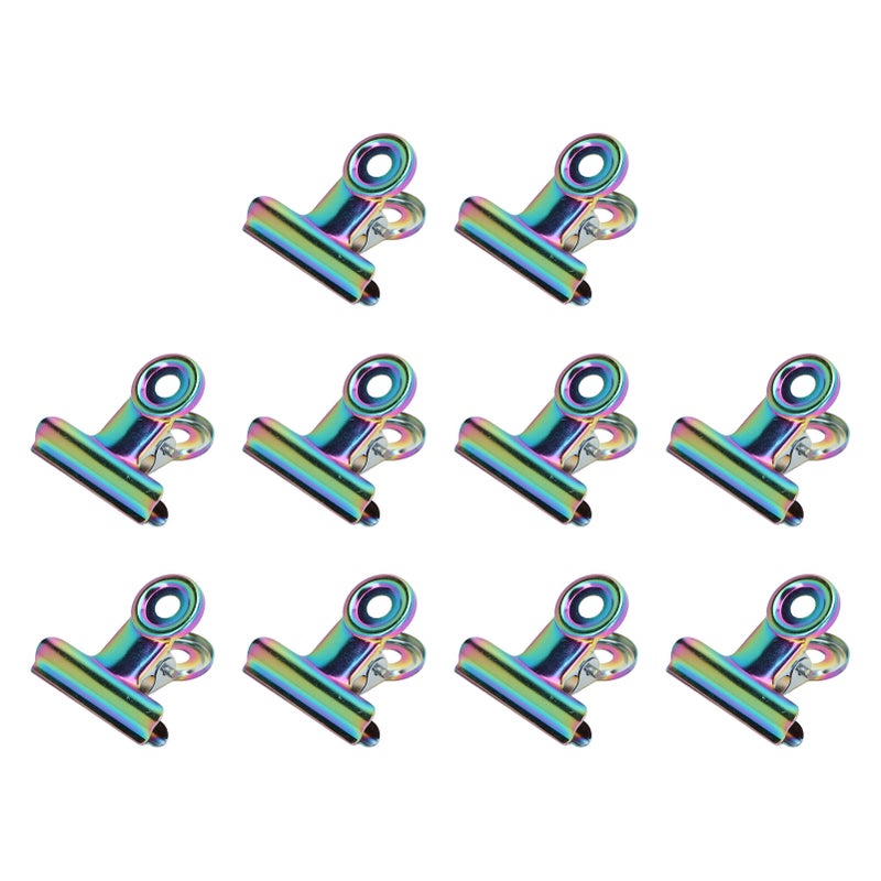 Nail Tips Clips: 10pcs High-Quality Metal Quick Operation Comfortable To Use Nail Extension Clip - Perfect Nail Art Clip for Home Salon Manicure & Female Gift Recipients - Image 1