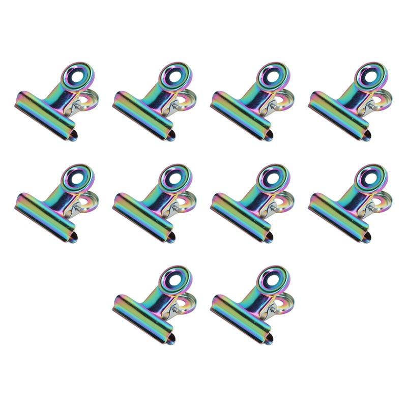 Nail Tips Clips: 10pcs High-Quality Metal Quick Operation Comfortable To Use Nail Extension Clip - Perfect Nail Art Clip for Home Salon Manicure & Female Gift Recipients - Image 4