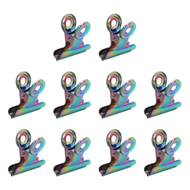 Nail Tips Clips: 10pcs High-Quality Metal Quick Operation Comfortable To Use Nail Extension Clip - Perfect Nail Art Clip for Home Salon Manicure & Female Gift Recipients - Image 3