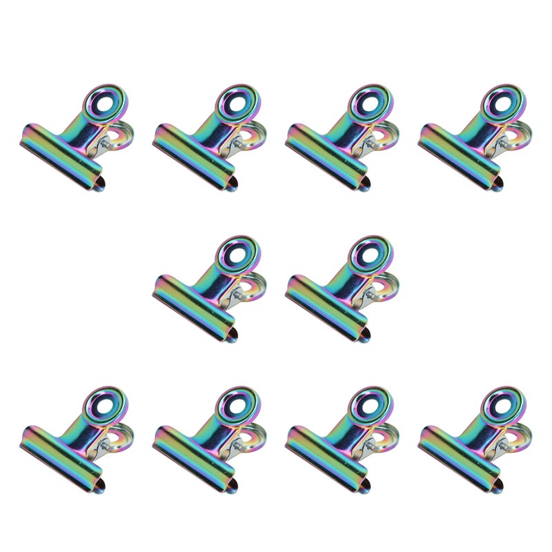 Nail Tips Clips: 10pcs High-Quality Metal Quick Operation Comfortable To Use Nail Extension Clip - Perfect Nail Art Clip for Home Salon Manicure & Female Gift Recipients - Image 5