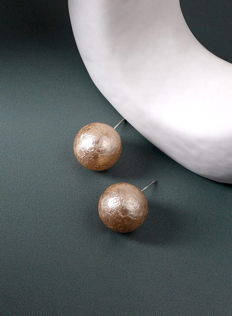 SOHI Minimal Artificial Stud Earring Jewellery