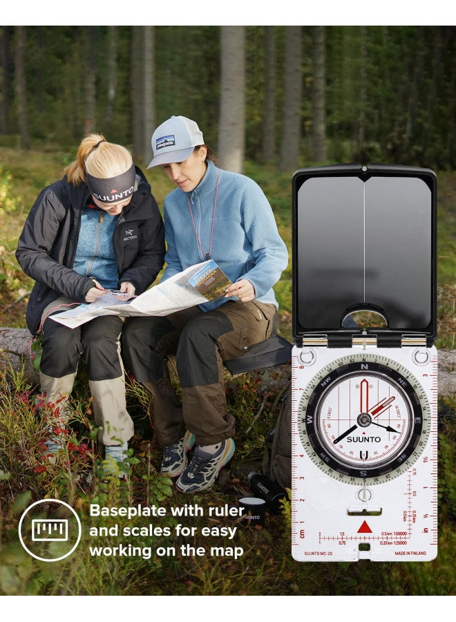 SUUNTO MC-2G Global Compass, White - Image 3