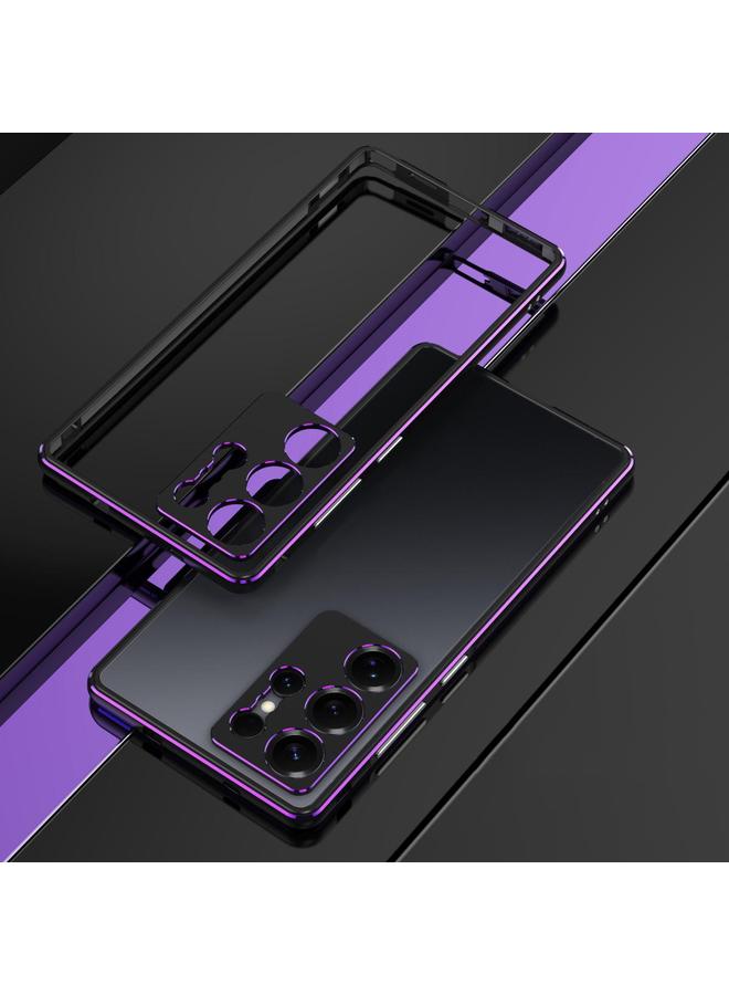 اس-توب جراب لهاتف Samsung Galaxy S25 Ultra 5G Aurora Series واقي عدسة + جراب هاتف بإطار معدني - Image 1