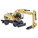 Diecast Masters حفار العجلات كاتربيلر M318D من دايكاست ماسترز - سلسلة HO - Image 4