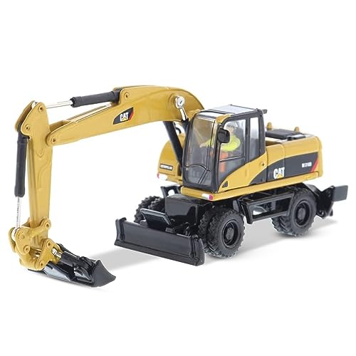 Diecast Masters حفار العجلات كاتربيلر M318D من دايكاست ماسترز - سلسلة HO - Image 1