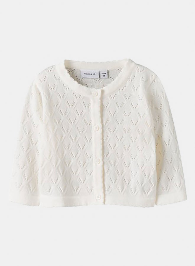 Name It Babies Girls Sina Longsleeve Knit Cardigan - Image 1