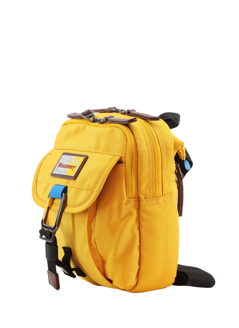 Discovery Discovery ICON Shoulder Bag 3L Ocher, Compact Durable Water Resistant Light Weight Travel Casual Outdoor Crossbody Bag For Men And Women  - Image 2