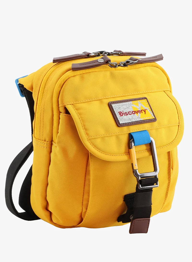 Discovery Ocher Discovery ICON Shoulder Bag 3L Ocher, Compact Durable Water Resistant Light Weight Travel Casual Outdoor Crossbody Bag For Men And Women  | Best Price UAE