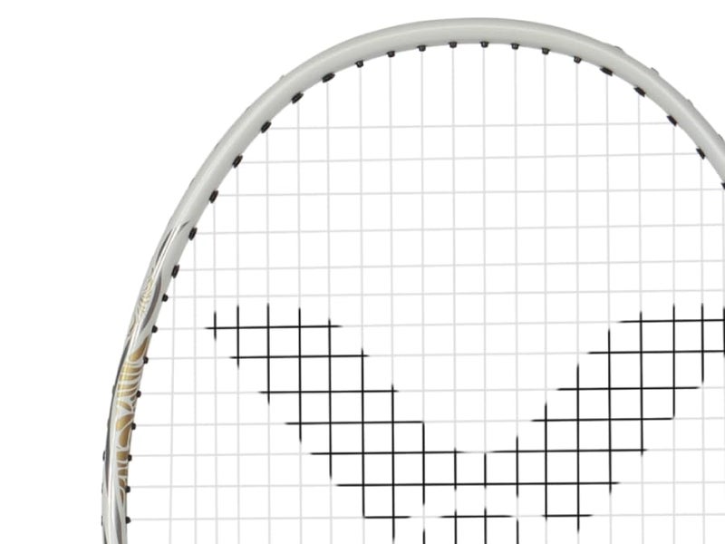VICTOR JS-800HT A-4U JetSpeed Series Strung Badminton Racket - Pearly White - Image 4