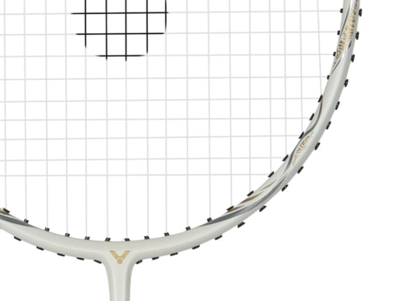 VICTOR JS-800HT A-4U JetSpeed Series Strung Badminton Racket - Pearly White - Image 3