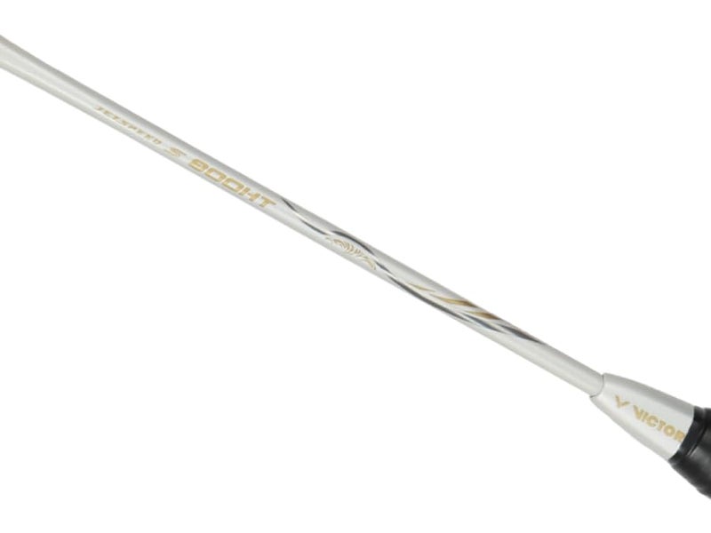 VICTOR JS-800HT A-4U JetSpeed Series Strung Badminton Racket - Pearly White - Image 2