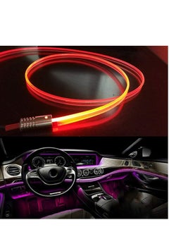 ليموس أضواء شريط LED للسيارة ، متعددة الألوان مع 6 في 1 RGB أضواء داخلية للسيارة ، 8 أمتار  - Image 4