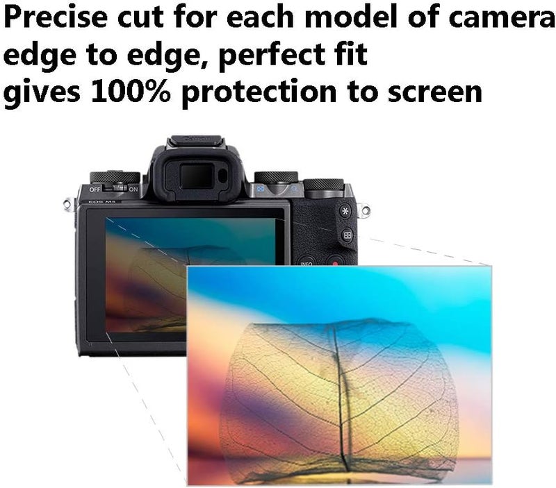 kinokoo Tempered Glass Film for Leica X Crystal Clear Film Leica X Screen Protector Bubble-free/Anti-scratch(2 pack) - Image 3