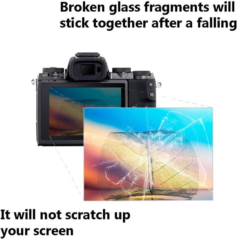 kinokoo Tempered Glass Film for Leica X Crystal Clear Film Leica X Screen Protector Bubble-free/Anti-scratch(2 pack) - Image 4