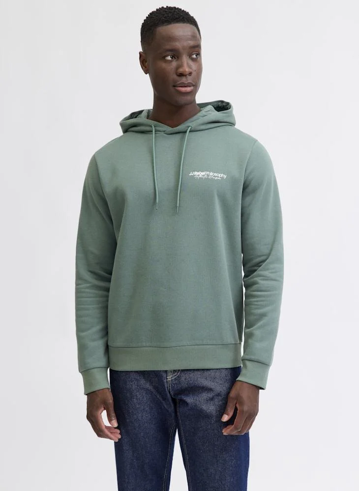 JJ Rebel Logo Regular Fit Pullover Hoodie