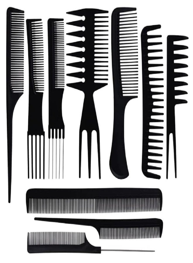 Onward Styling Hair Comb 10PCS Multipurpose Hair Stylists Professional Styling Comb Set Variety Pack Great for All Hair Types & Styles - Image 1