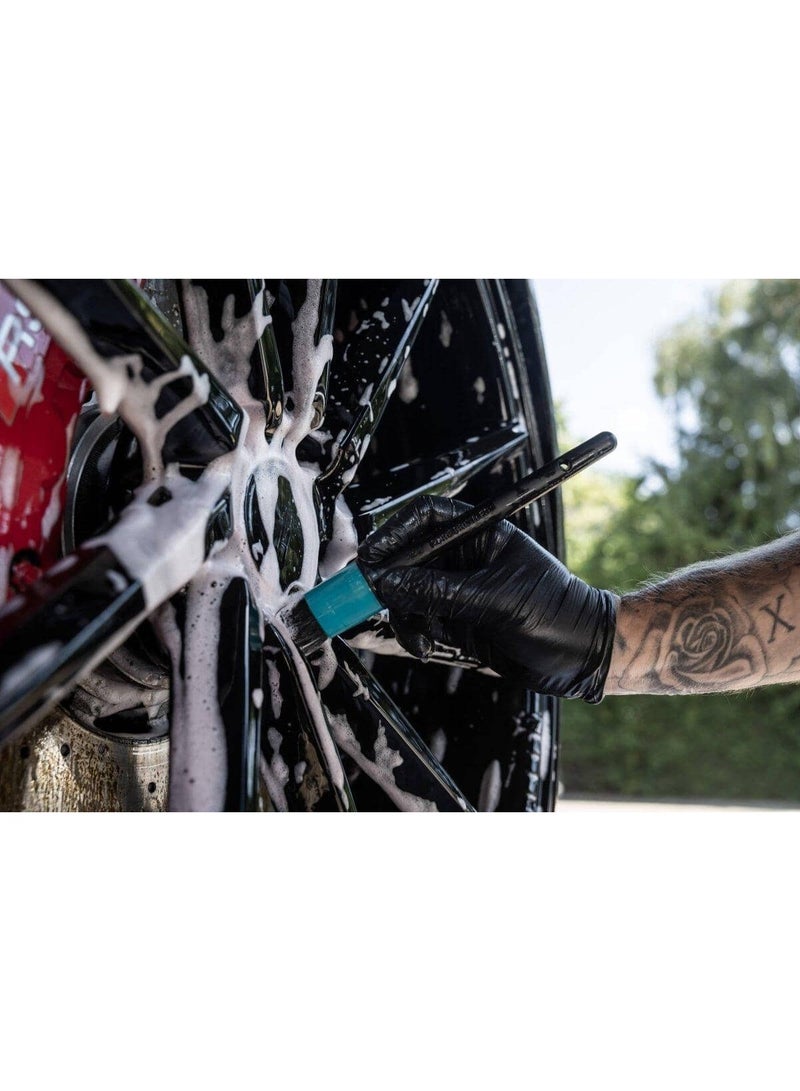 أوتو فينيس مجموعة فرش أوتو فينيس ثلاثية التفاصيل - فرش ناعمة فاخرة من ثلاث قطع لتنظيف السيارات من الداخل والخارج | آمنة للاستخدام على فتحات التهوية، والشعارات، والعجلات، والزخارف، والشعارات، والأسطح الحساسة - Image 2