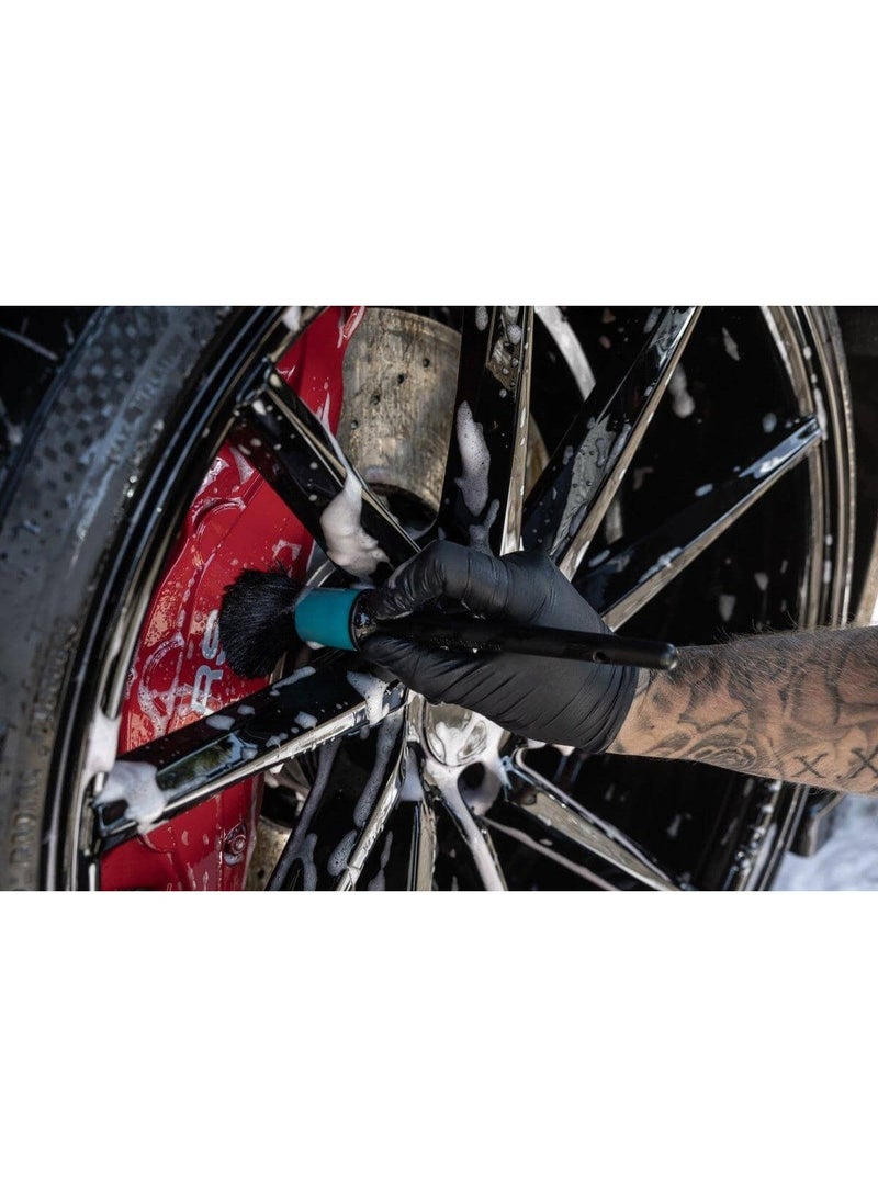 أوتو فينيس مجموعة فرش أوتو فينيس ثلاثية التفاصيل - فرش ناعمة فاخرة من ثلاث قطع لتنظيف السيارات من الداخل والخارج | آمنة للاستخدام على فتحات التهوية، والشعارات، والعجلات، والزخارف، والشعارات، والأسطح الحساسة - Image 3