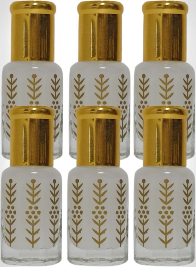 6 فطع مسك ابيض 6 مل