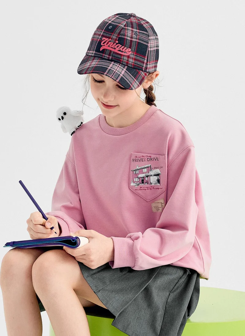Balabala Kids Girl Round neck sweatshirt
