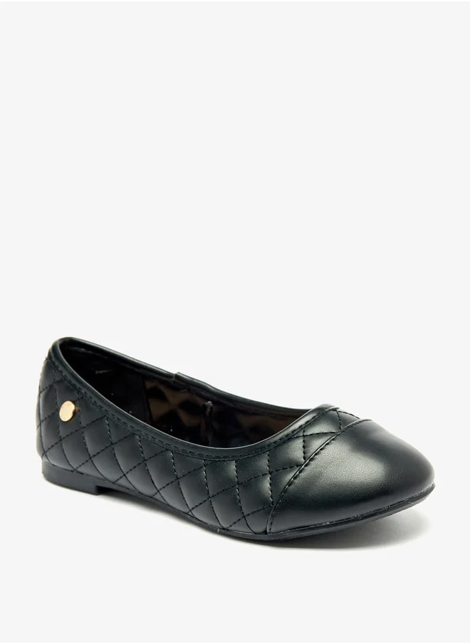 Flora Bella By Shoexpress Girls Casual Slip On Round Toe Ballerinas