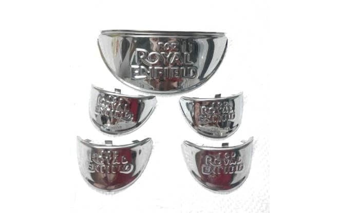 NitroRider Head Light Shade+Indicator Shade Compatible with Classic Electra, Standard (Chrome Head +Indicator) - Image 1