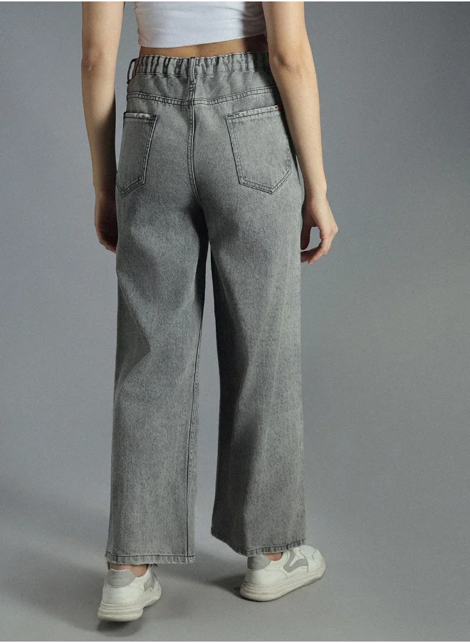 HIGH STAR Women Black 5 Jeans