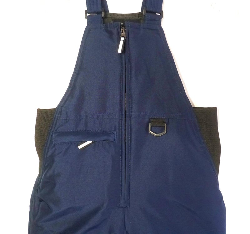 Arctic Quest Boys Classic Snow Bib Ski Pants Overalls Winter Snowsuit Water-Resistant Windproof Outdoor Rain Bib, Pure Navy, 5-6 - Image 4