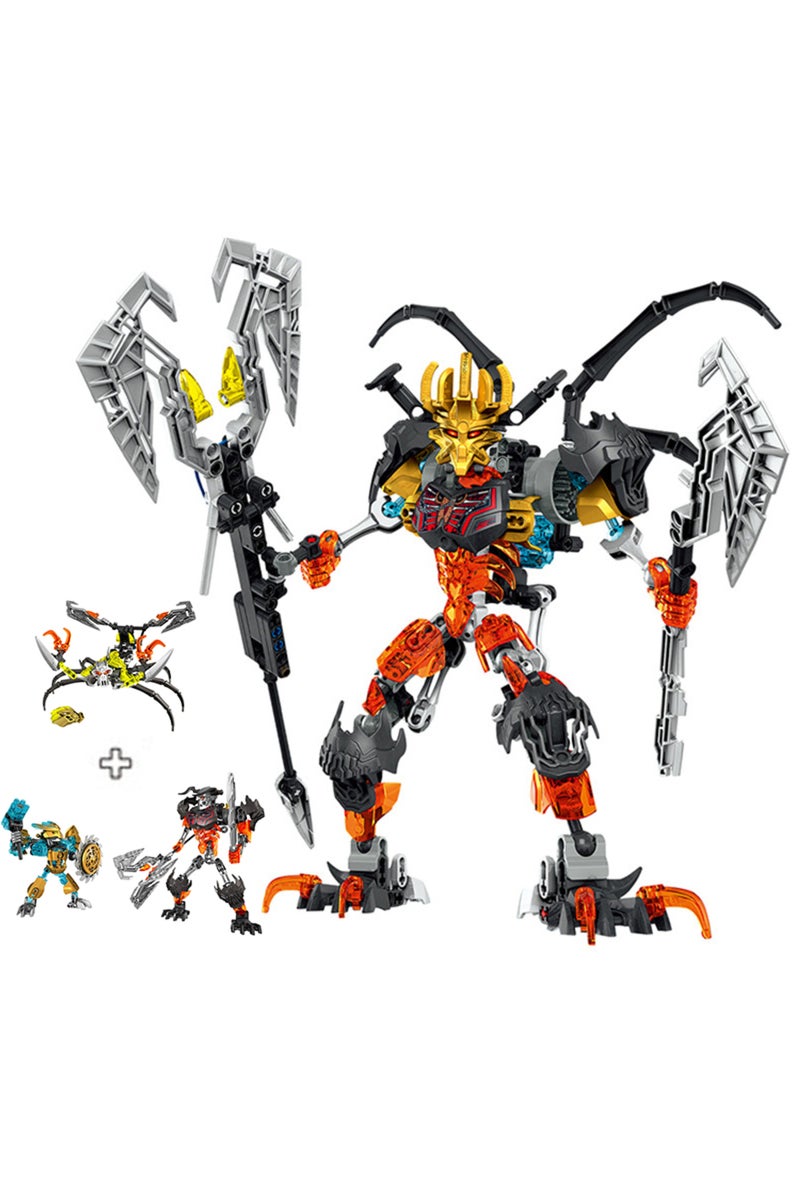 لا يوجد صندوق أصلي. صانع أقنعة هيرو فاكتوري ستار واريور بايونيكل مكعبات بناء فورنو إيفو كومبايند روب