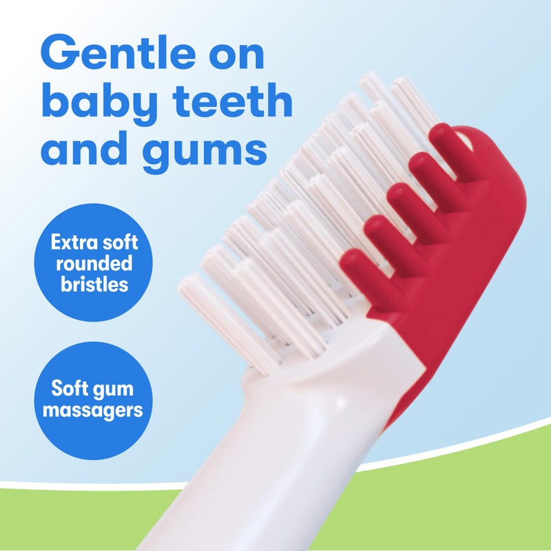 Firefly First Firefly Peppa Pig Training Kit, Light Up Toothbrush with Extra Soft Bristles and Natural Strawberry Flavor Training Toothpaste, 1.75 oz - Image 4