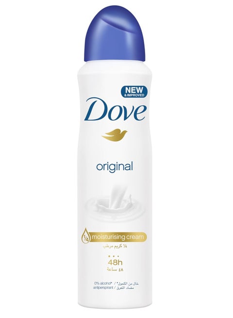 Original with ¼ moisturising cream 48H Protection Spray 150ml